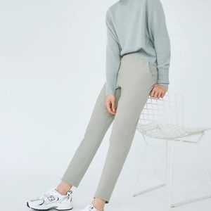 Babaton Weekender Pants in Dusky Green- Size S